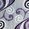 Flash Furniture Purple 5' x 7' Distressed Abstract Area Rug OKR-RG1100-57-PU-GG - alternate 3
